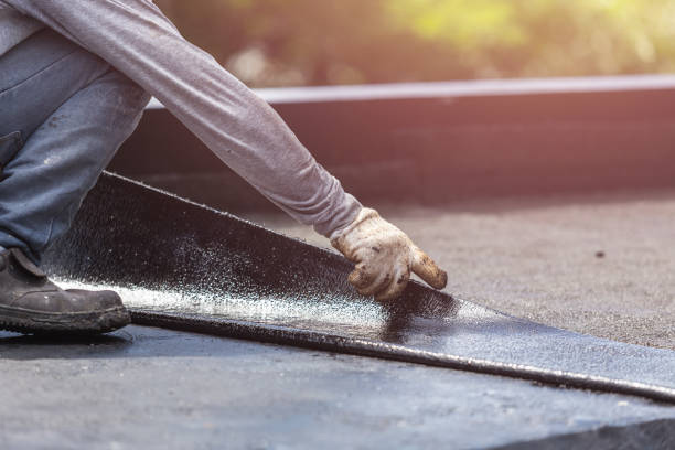Professional Emergency Waterproofing technician working in Fulton, IN